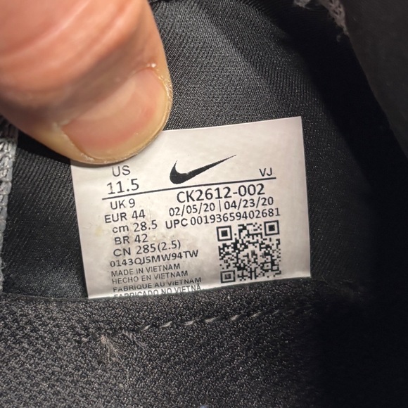 Nike Air Max 2090 Black Grey Men’s Size 11.5 CK2612-002 Running Sneakers Shoes - Picture 13 of 13